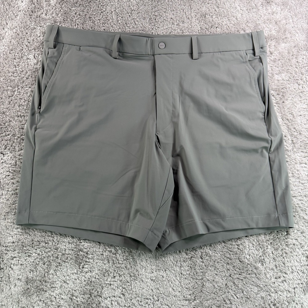 RLX Ralph Lauren Golf Shorts Mens 38 Gray Tailored Fit Stretch Performance 8”